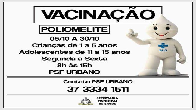 VACINAÇÃO POLIOMELITE